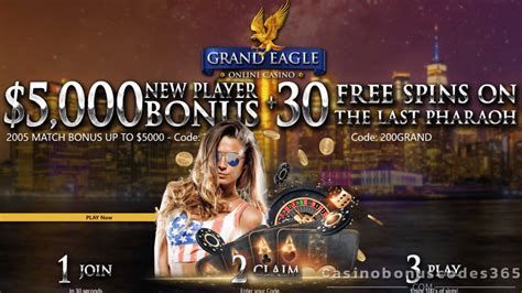 grand eagle casino welcome bonus.
